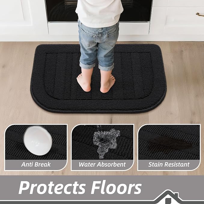 BEQHAUSE 24x36 Inch Kitchen Rug Mat Durable Kitchen Rugs Non-Slip Washable - Image 5
