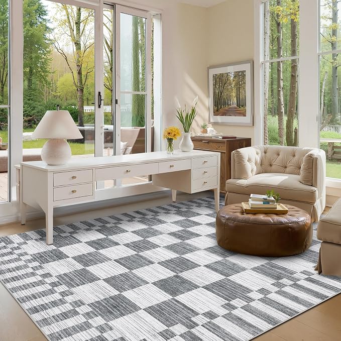 GarveeHome 8×10 Area Rugs for Living Room, Non-Slip Washable Rugs 8x10 - Image 3
