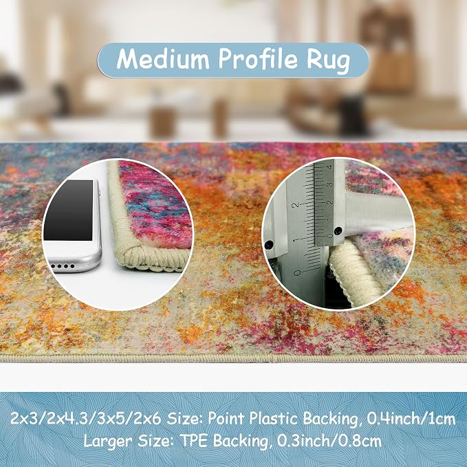 Lahome Modern Abstract Runner Rugs - Image 5