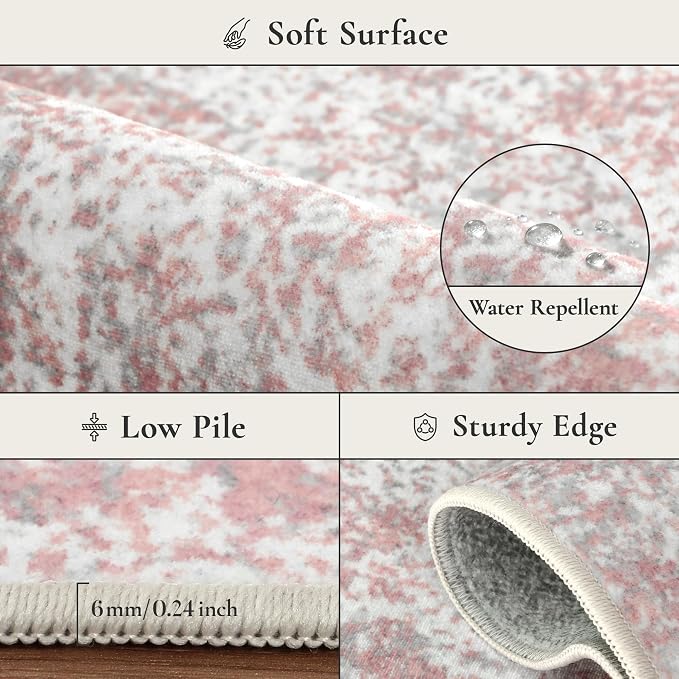 BEIMO Area Rugs 8x10 for Living Room Bedroom, Modern Abstract Machine Washable - Image 9