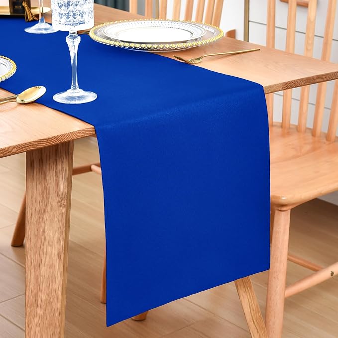 Farmhouse Blue Table Runner Dining Table Runners 48 Inches Long Coffee Table by Wolkemer