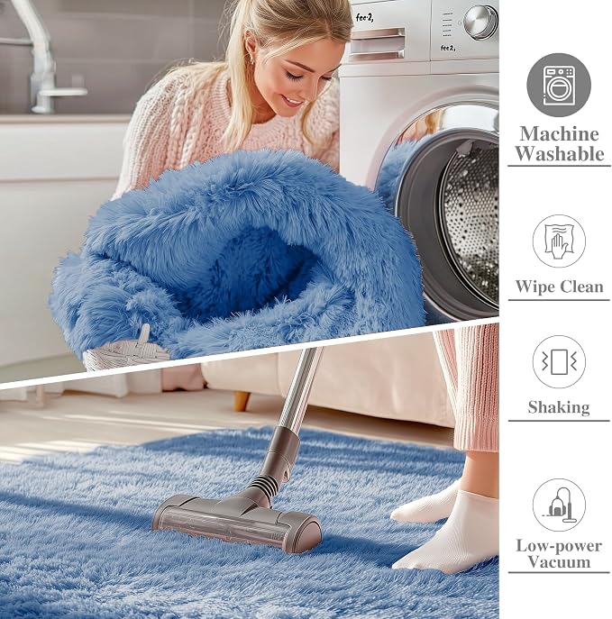 OLANLY 6x9 Machine Washable Large Area Rugs - Image 2