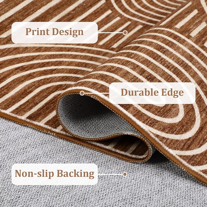 ROYHOME Washable Rug 6x9 Area Rugs - Image 7