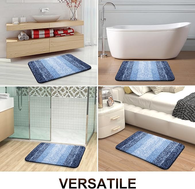 OLANLY Large Bathroom Rugs Mat 50x30, Extra Soft Absorbent Microfiber Bath Rugs - Image 7