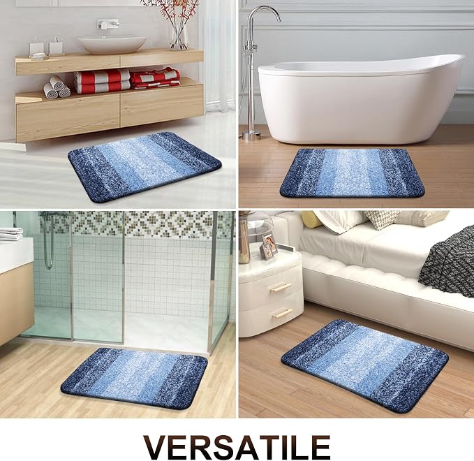 OLANLY Bathroom Rug Mat 36x24, Extra Soft and Absorbent Microfiber Bath Rugs - Image 6