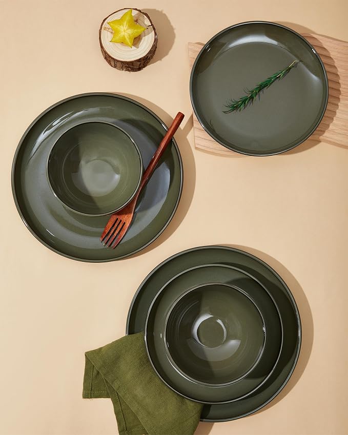 16 Piece Double Bowl Dinnerware Sets - Image 7