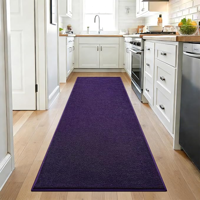 ISEAU 2x8 Runner Rug for Hallway, Soft Memory Foam Carpet by ISEAU