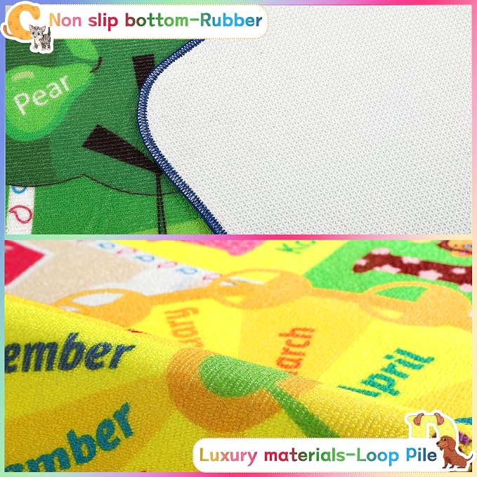 Chicrug Educational Kid Area Rug - Image 7