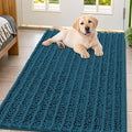 Smiry Dog Door Mat for Muddy Paws 47x32, Absorbent Dirt Trapper, Non-Slip by Smiry