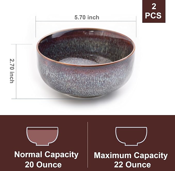 22 Ounce Serving Bowls Set - Image 2
