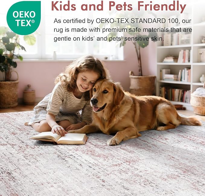 9x12 Ft Extra Large Washable Area Rugs - Image 5