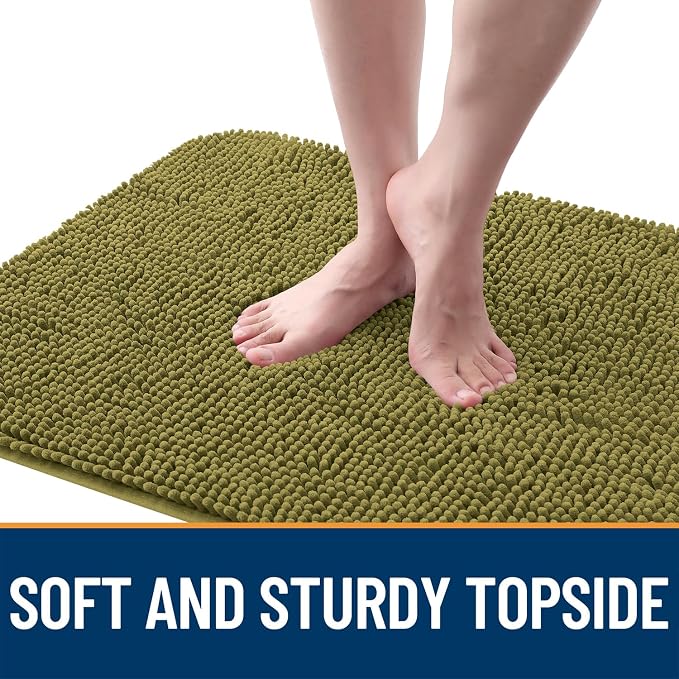 OLANLY Dog Door Mat for Muddy Paws 70x35, Absorbs Moisture and Dirt, Absorbent - Image 4
