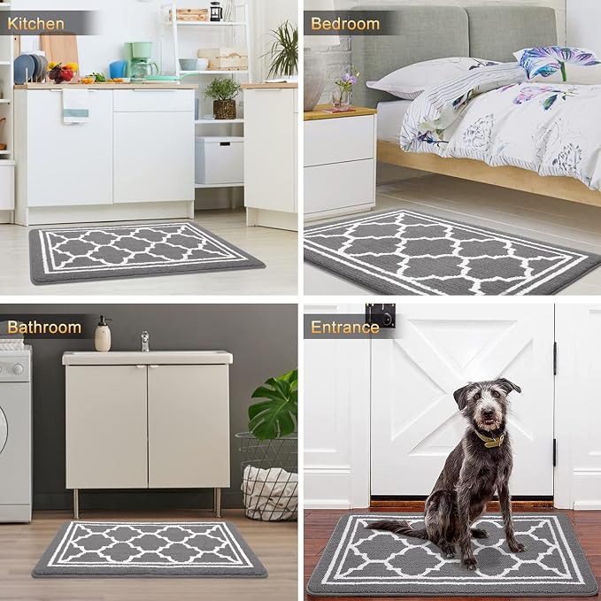 Buganda Runner Indoor Door Mat, Dirt-Resistant and Absorbent Doormat, Low - Image 6