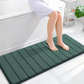 OLANLY Memory Foam Long Bathroom Rugs Runner 47x20, Super Soft Absorbent Bath by OLANLY