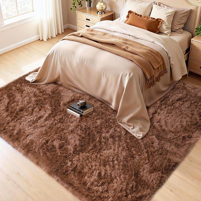 Large 9x12 Area Rug for Living Room, Soft Shag Rugs for Bedroom, Non-Slip Ultra - Image 7