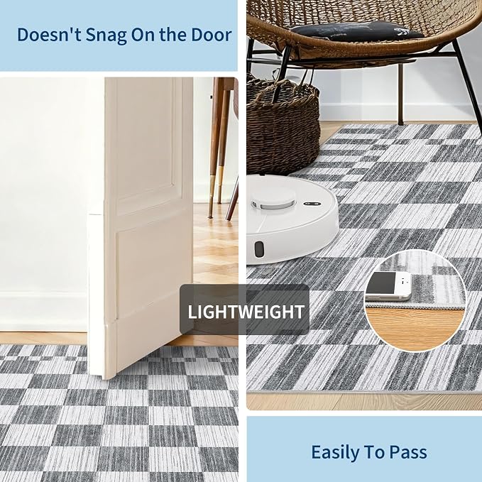 GarveeHome 2.5×8 Kitchen Runner Rug Non Slip, Washable Runner Rug - Image 6