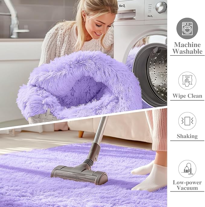 OLANLY 6x9 Machine Washable Large Area Rugs - Image 2