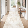 Runner Rug 2x6 Washable Rug, Vintage Boho Medallion Hallway Runner Non-Slip by VECARF