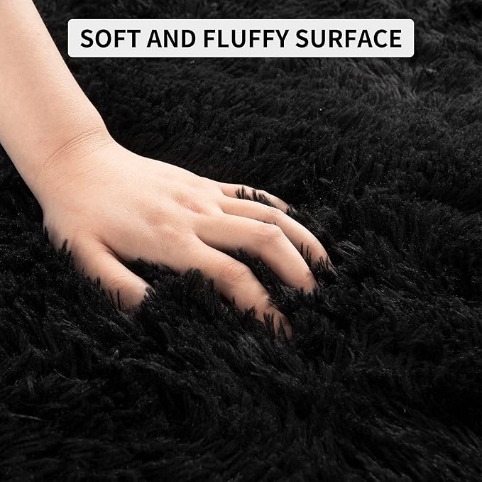 Tepook Super Soft Fluffy Rug for Bedroom, Modern Shaggy Fuzzy Kids Rugs for - Image 7