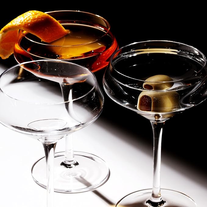 LEMONSODA Classic Nick & Nora Martini Glasses, 2273 | Vintage 1930s Inspired - Image 5