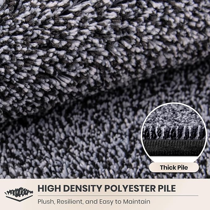 PURRUGS Dirt Trapping Door Mat 34" x 59", Non-Slip Machine Washable Entryway Rug - Image 4
