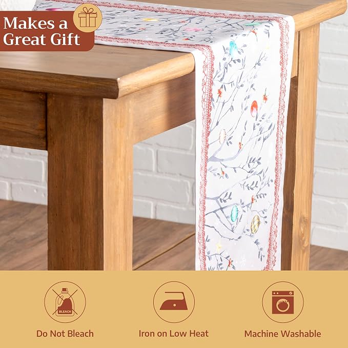 Maison d' Hermine Table Runner 100% Cotton 14.50" x 36" | Table Runners 36 - Image 5