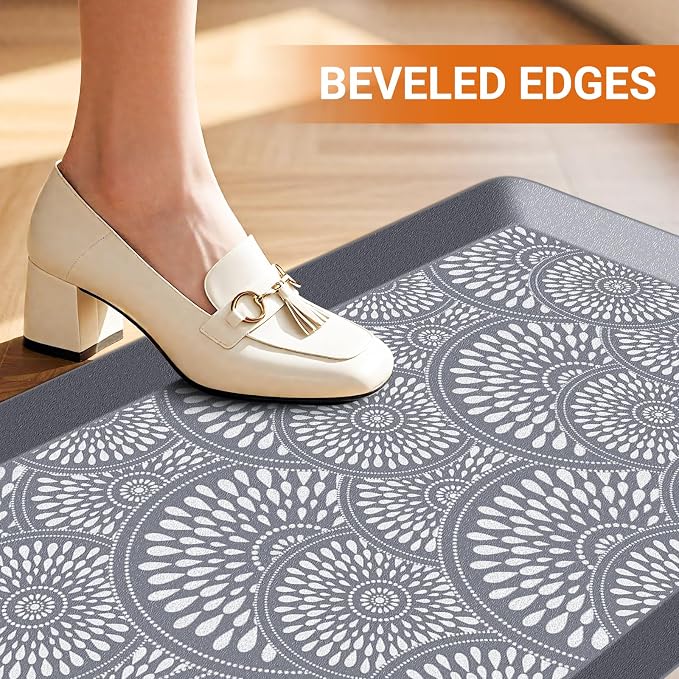 Mattitude 4/5 Inch Kitchen Mat, 20x42in Heavy Duty Ergonomic Comfort Foam - Image 6