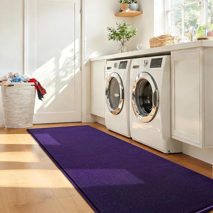 ISEAU 2x6 Runner Rug for Hallway, Soft Memory Foam Carpet - Image 8