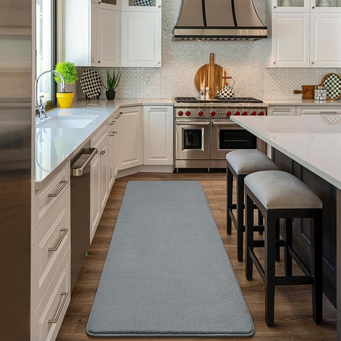 Amearea Modern Soft Hallway Runner Rug, 3x10 Feet Washable Long Runner Rugs - Image 9