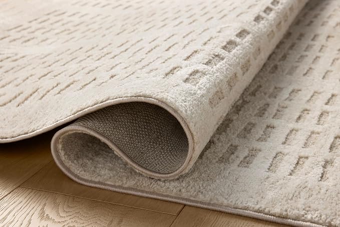 Loloi Amber Lewis Monty Collection MOT-03 Ivory/Beige 2'-7" x 4', .50" Pile - Image 3