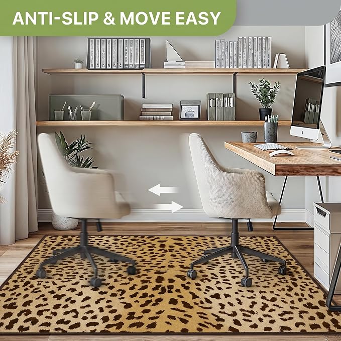 36"x48" Office Chair Mat for Hardwood Tile Floor, Under Desk Carpet Protector - Image 3