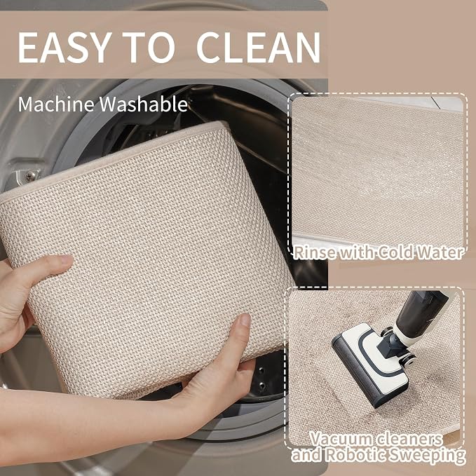 YDKGL Kitchen Rugs and Mats Non Slip Washable, Absorbent Runner Rugs - Image 4