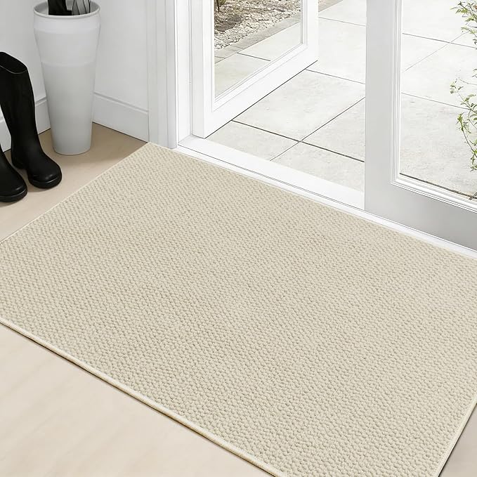 Dirt Trapping Door Mat 20x32, 3D Scarping Surface Doormat by Unknown