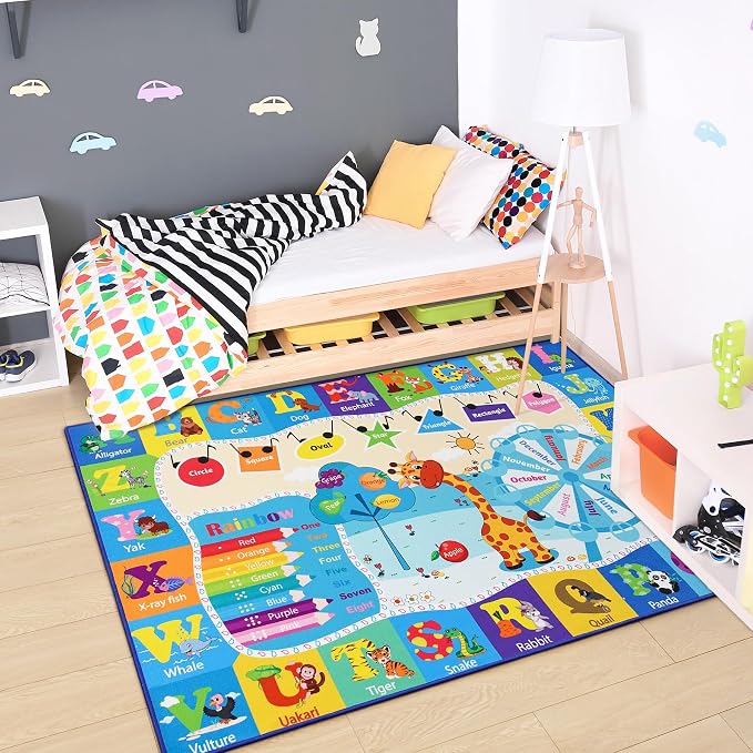 Chicrug Educational Kid Area Rug - Image 3