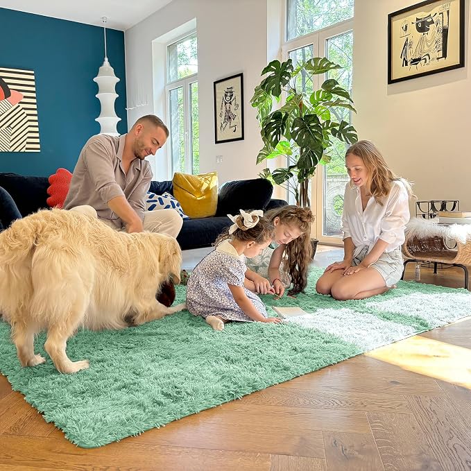 OLANLY 8x10 Machine Washable Large Area Rugs - Image 6