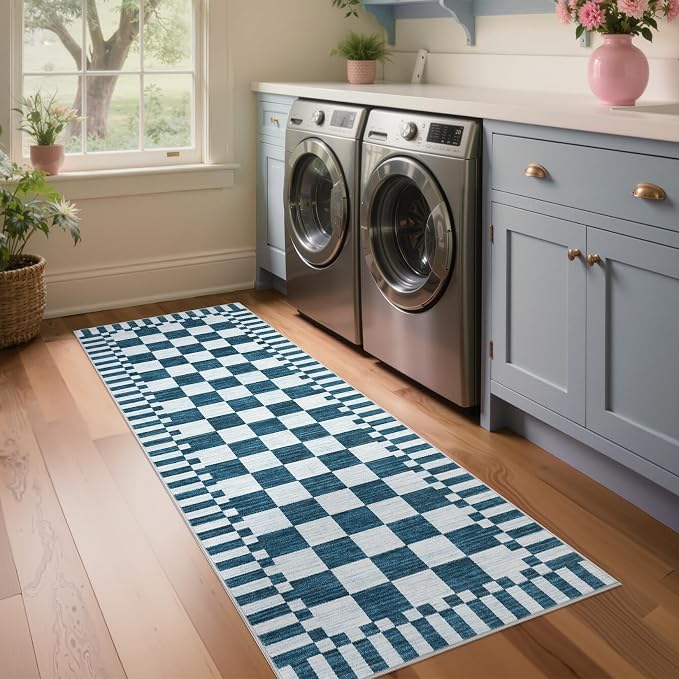 GarveeHome 2.5×8 Kitchen Runner Rug Non Slip, Washable Runner Rug - Image 2
