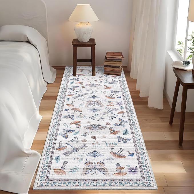 2.5x8 Runner Rug for Hallway Washable Kitchen Rugs Non Slip - Image 3