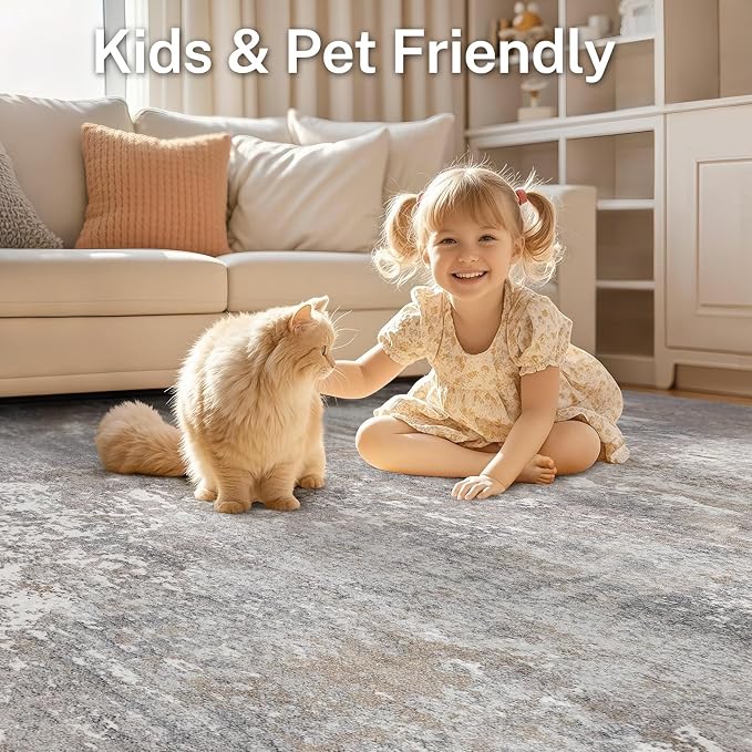 6ft Round Area Rug - Image 7
