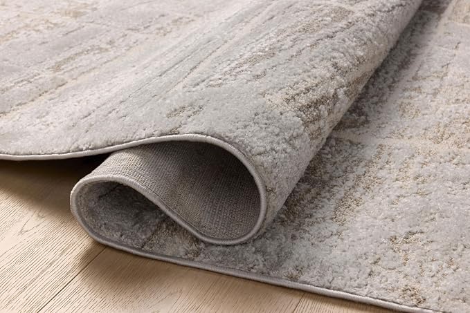 Loloi Amber Lewis Monty Collection MOT-07 Natural/Mist 9'-2" x 13', .50" Pile - Image 4