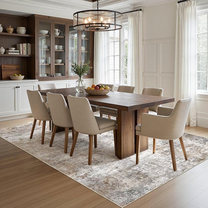 UERMEI 9x13 Area Rug Living Room Rugs Thickened - Image 4