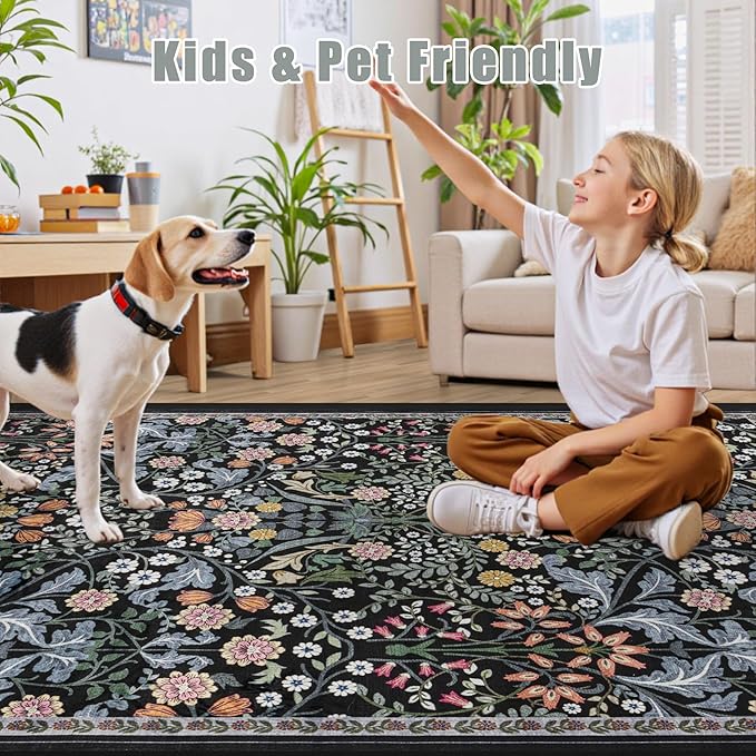 Runner Rug for Entryway: 2.6x10 Kitchen Rugs Non Slip Washable Ultra-Thin Soft - Image 6