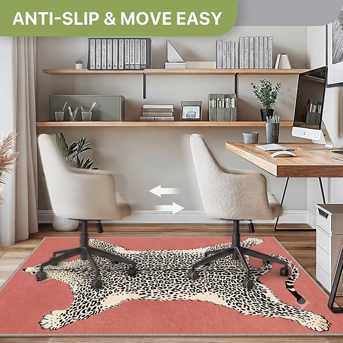 48"x60" Office Chair Mat for Hardwood Tile Floor, Under Desk Carpet Protector - Image 4