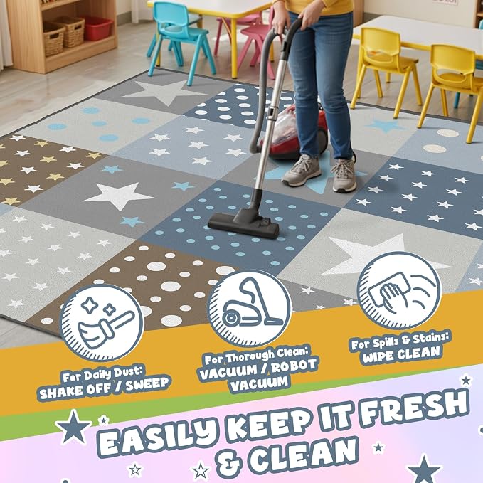Large Classroom Rug Elementary 8x10, Preschool Teacher Classroom Must Haves - Image 5