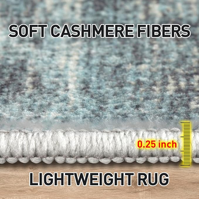 6x9 Area Rugs Washable Rug: Large Modern Abstract Living Room Rug Soft - Image 6