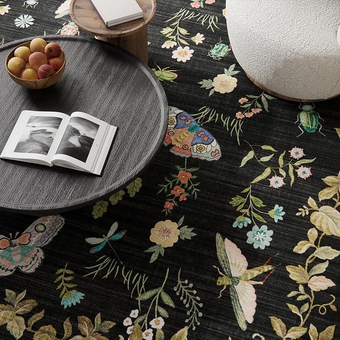 Washable Runners for Hallways Kitchen Rugs: 2'6"x8' Runner Rug Stain Resistant - Image 3