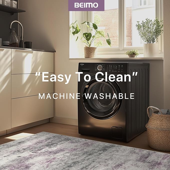 BEIMO Area Rugs 5x7 for Living Room Bedroom, Modern Abstract Machine Washable - Image 7