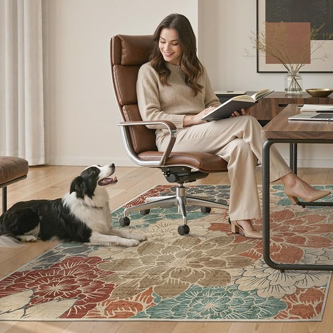 48"x72" Office Chair Mat for Hardwood Tile Floor, Under Desk Carpet Protector - Image 7