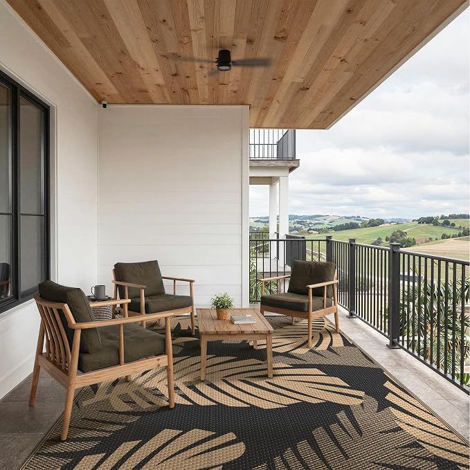 GENIMO Waterproof Outdoor Rug 8' x 10' - Image 6