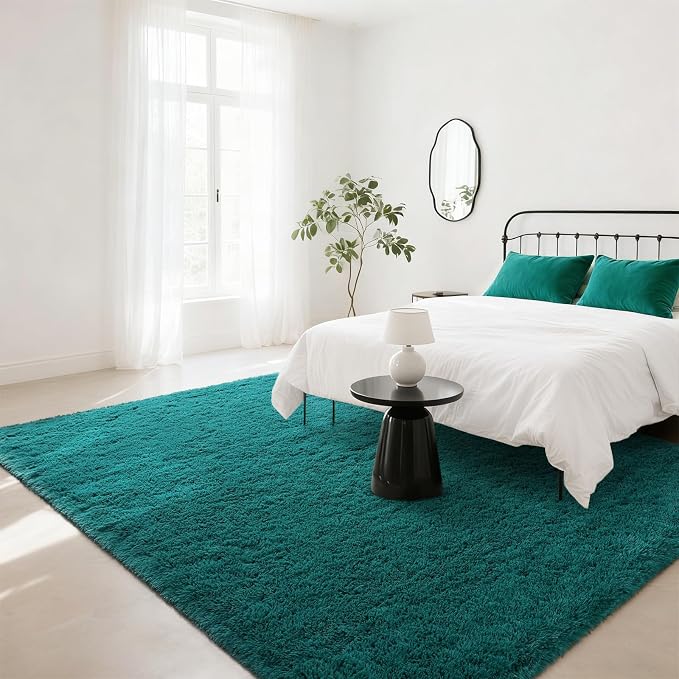 BENRON Soft Area Rugs for Living Room Bedroom Washable, Fluffy Rugs for Kids - Image 2