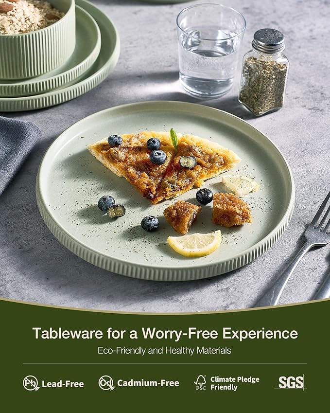 Famiware Star Plates and Bowls Sets, Chip & Scratch Resistant. Microwave & - Image 4